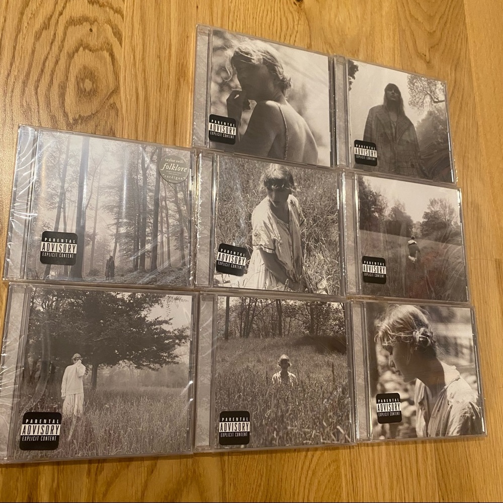 Taylor Swift folklore CD’s ALL 8 COVERS